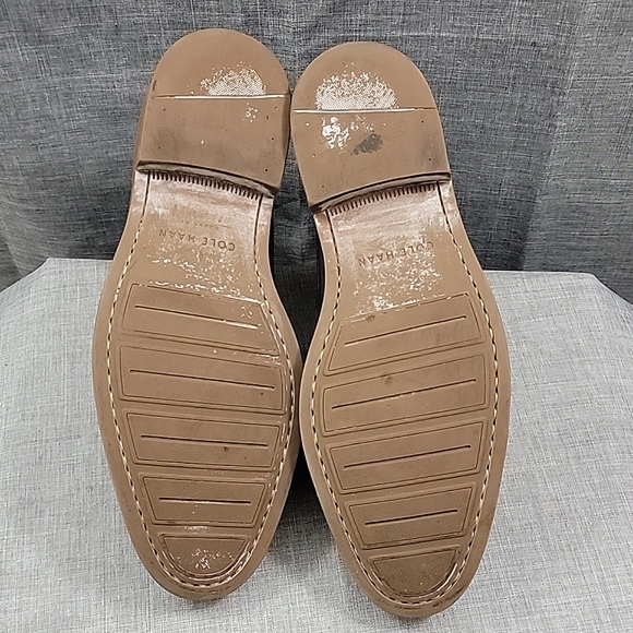 Cole Haan X Todd Snyder gray leather wingtip Oxford dress shoe C25251 men's 8m - Picture 10 of 12